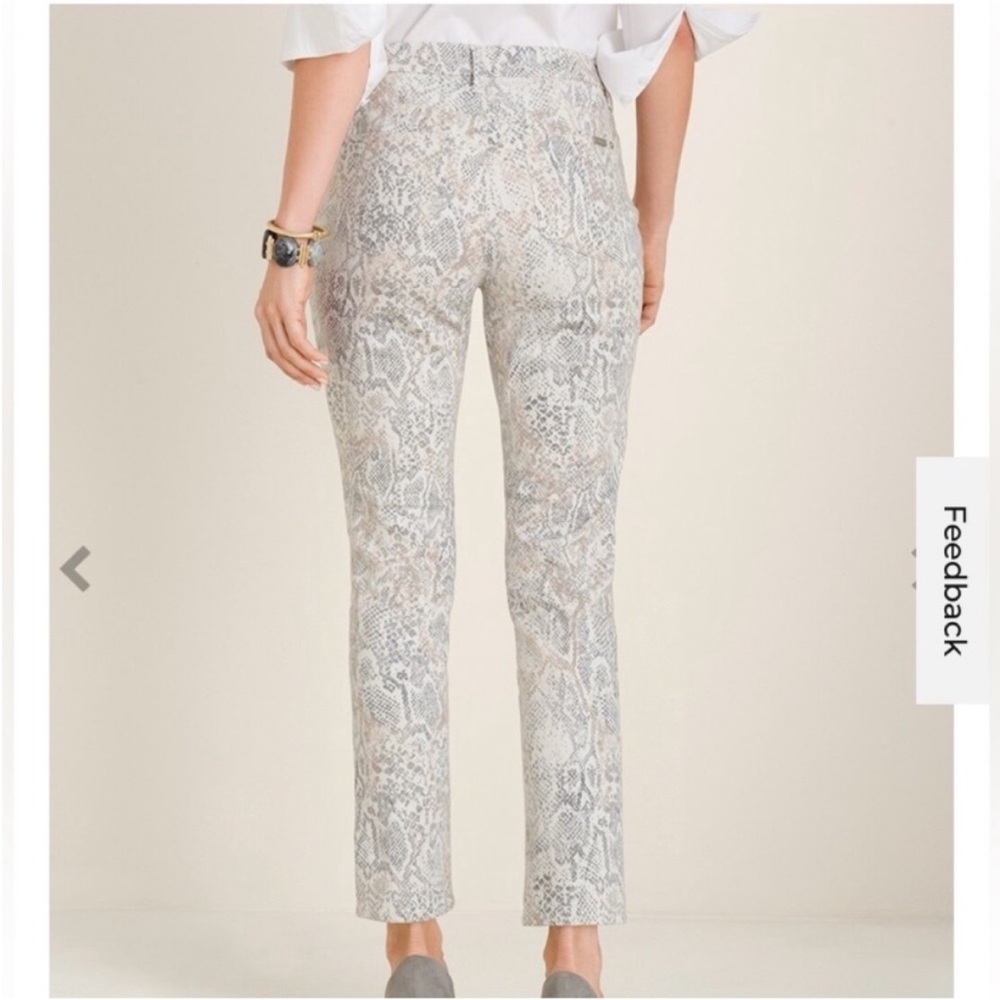 Chico’s So‎ Slimming Python Snake Print Girlfrien… - image 2